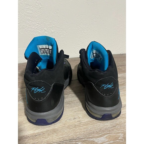 Jordan Flight Series Sports Shoes Black Blue Purple - Picture 10 of 10